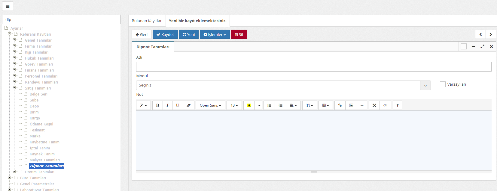 Verilen Teklif Nasıl Oluşturulur?